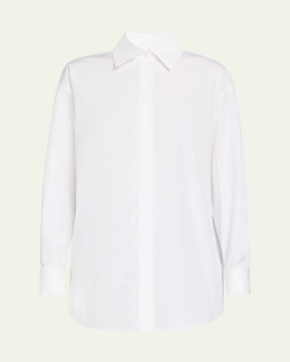 The Portrait Button-Down Cotton Shirt